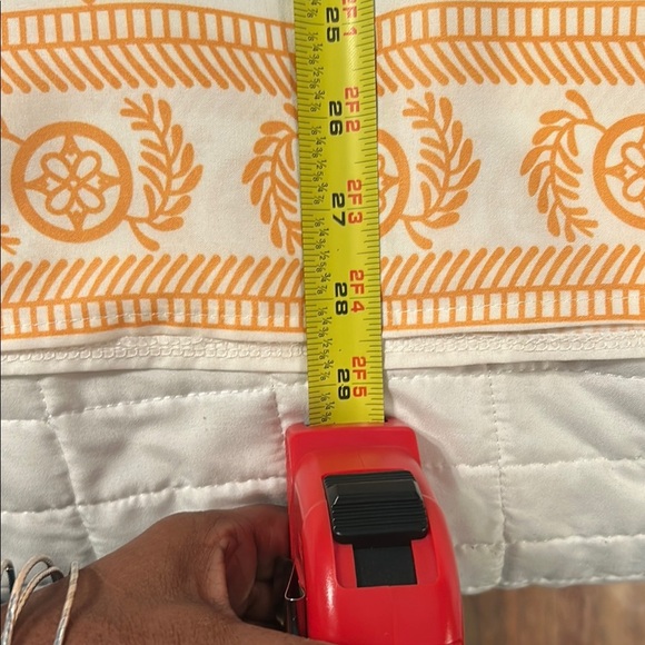 ☀️ Bold Yellow & White Print Tunic Dress – Boho Resort Style Size M - Picture 6 of 6